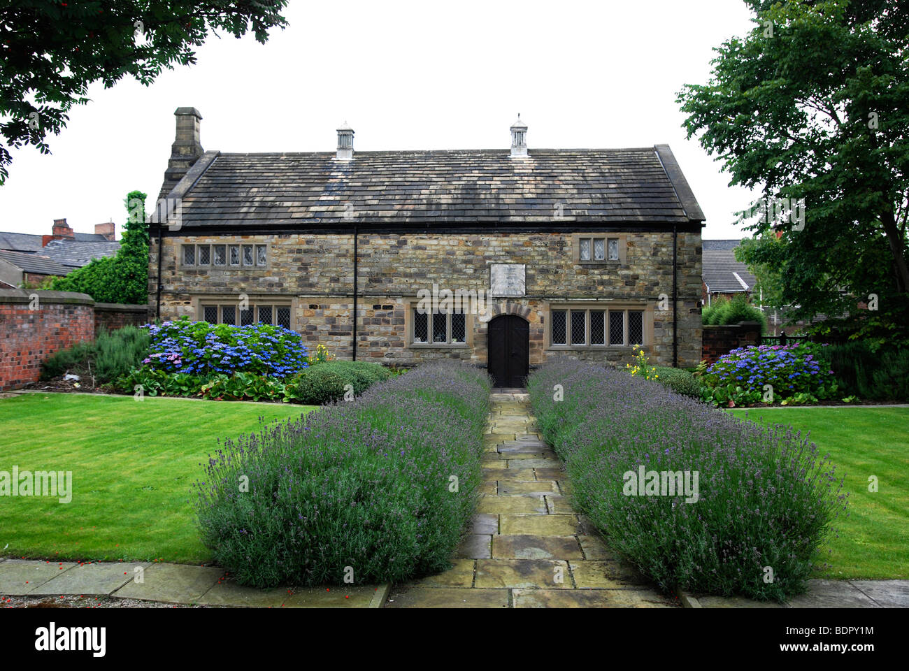 die "Gesellschaft der Freunde" Quäker Versammlungshaus in Nürnberg, Lancashire, uk Stockfoto