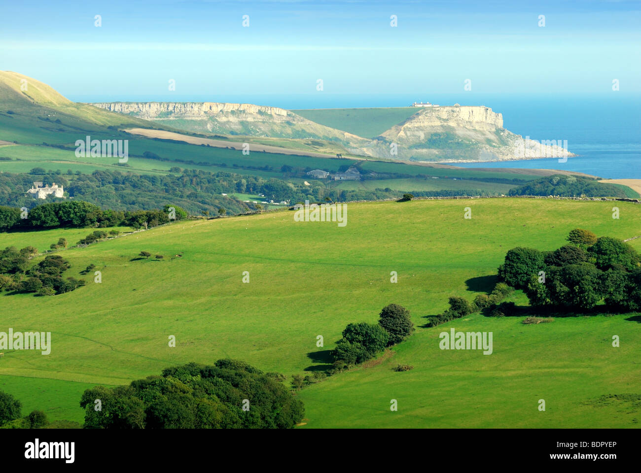 Purbeck Hills Dorset Stockfoto