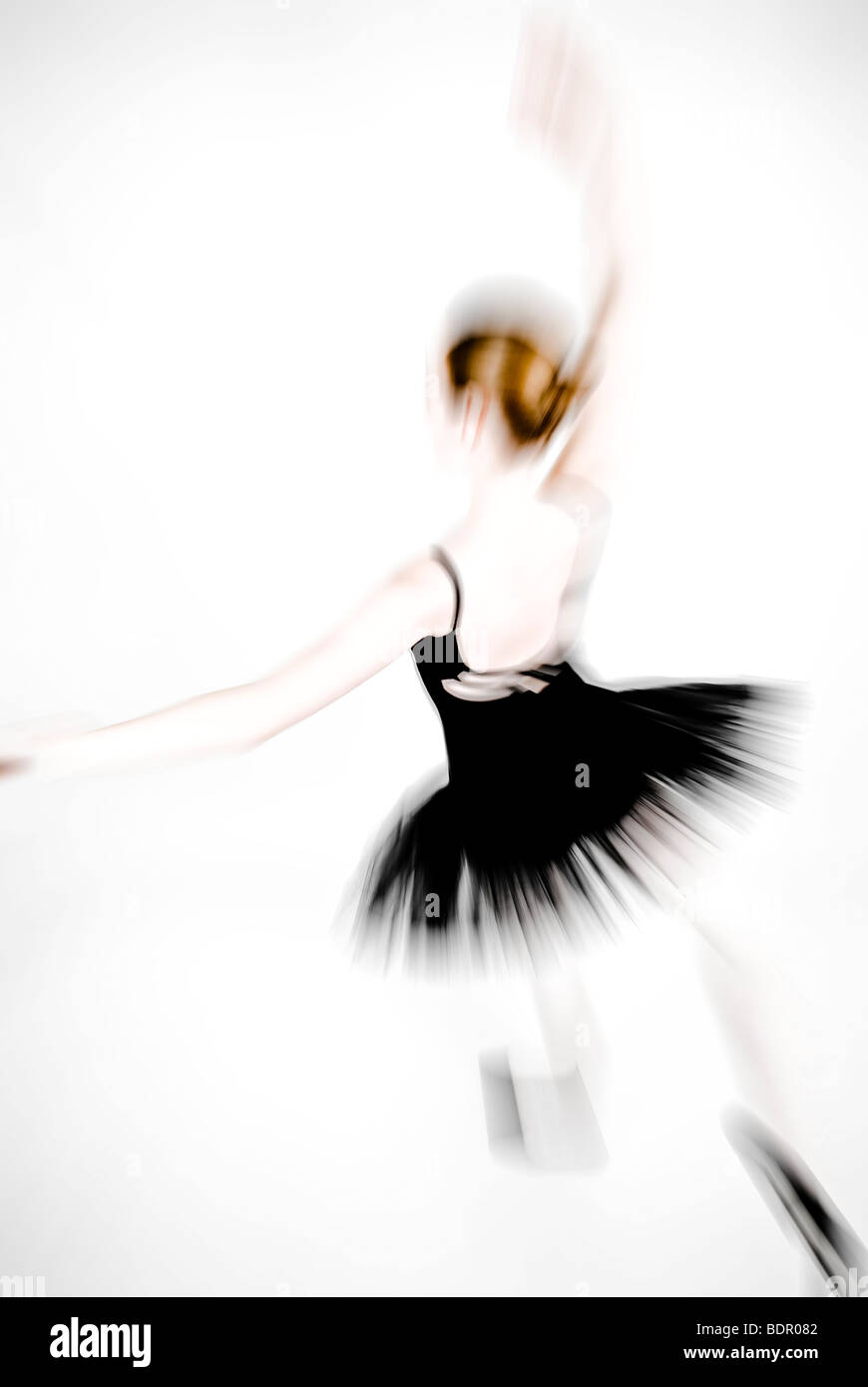 Eine Ballett-Tänzerin Nr. 5 Stockfoto