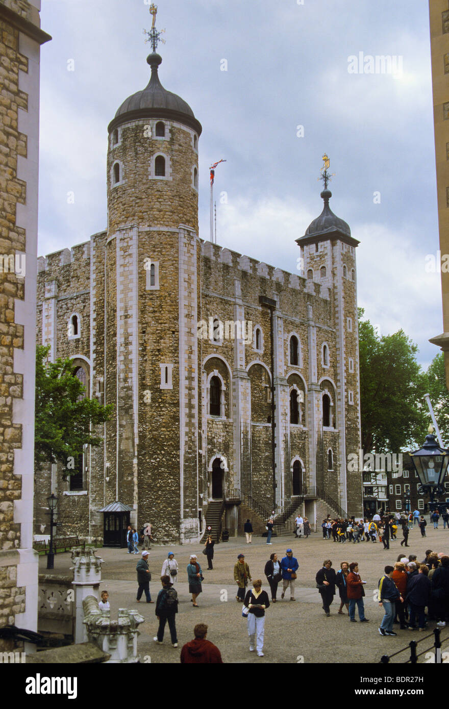 Großbritannien, London, der Tower of London, Blick auf den weißen Turm Stockfoto