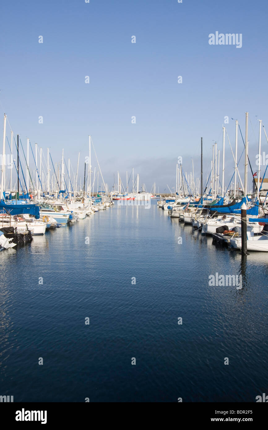 Santa Barbara Harbor Stockfoto