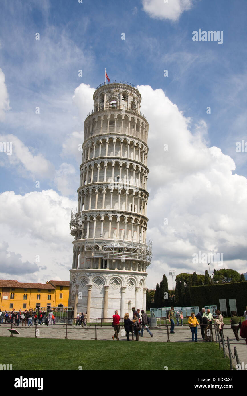 Schiefe Turm von Pisa Stockfoto