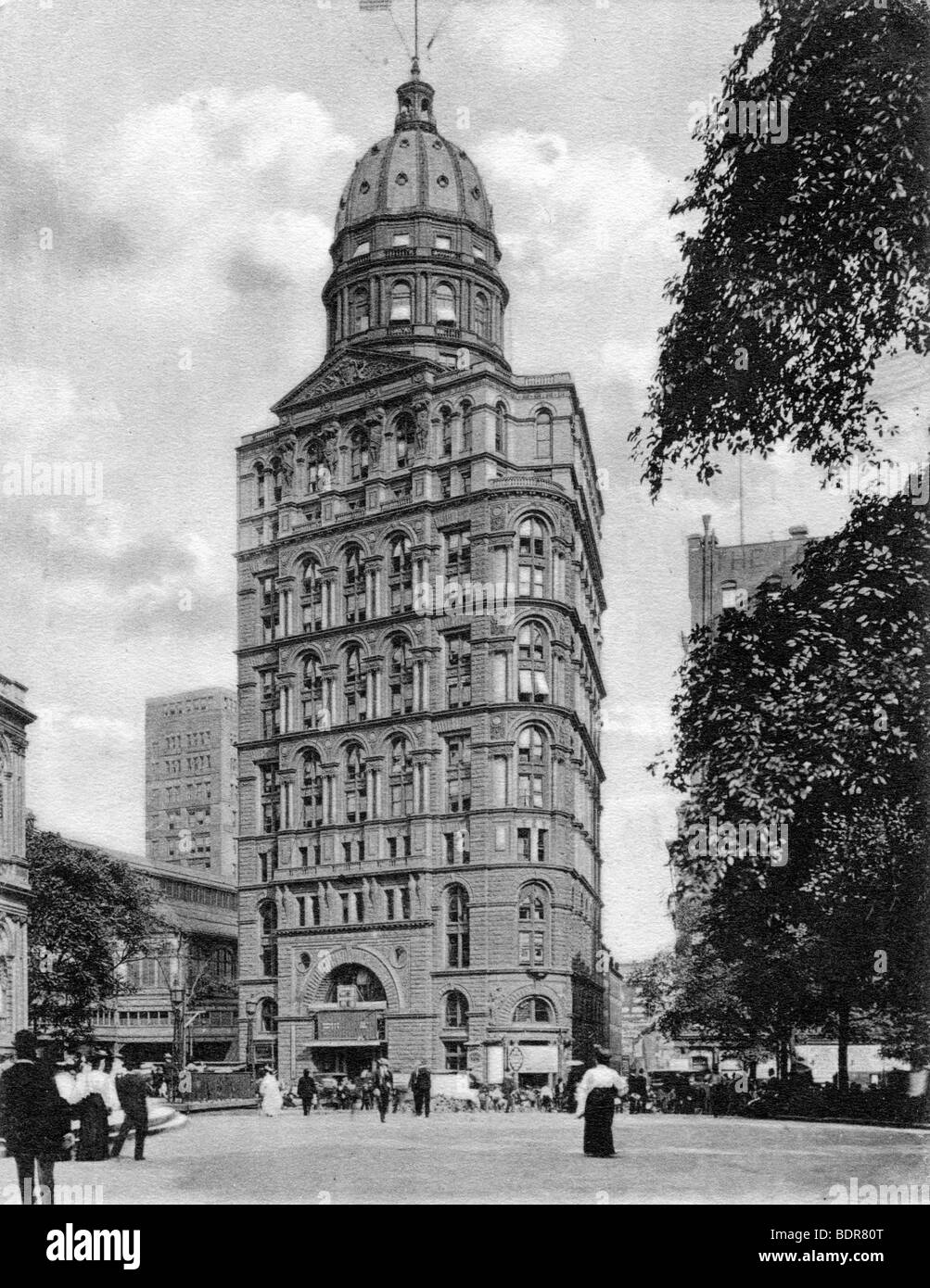 New York World Building, New York City, New York, USA, Anfang des 20. Jahrhunderts. Artist: Unbekannt Stockfoto