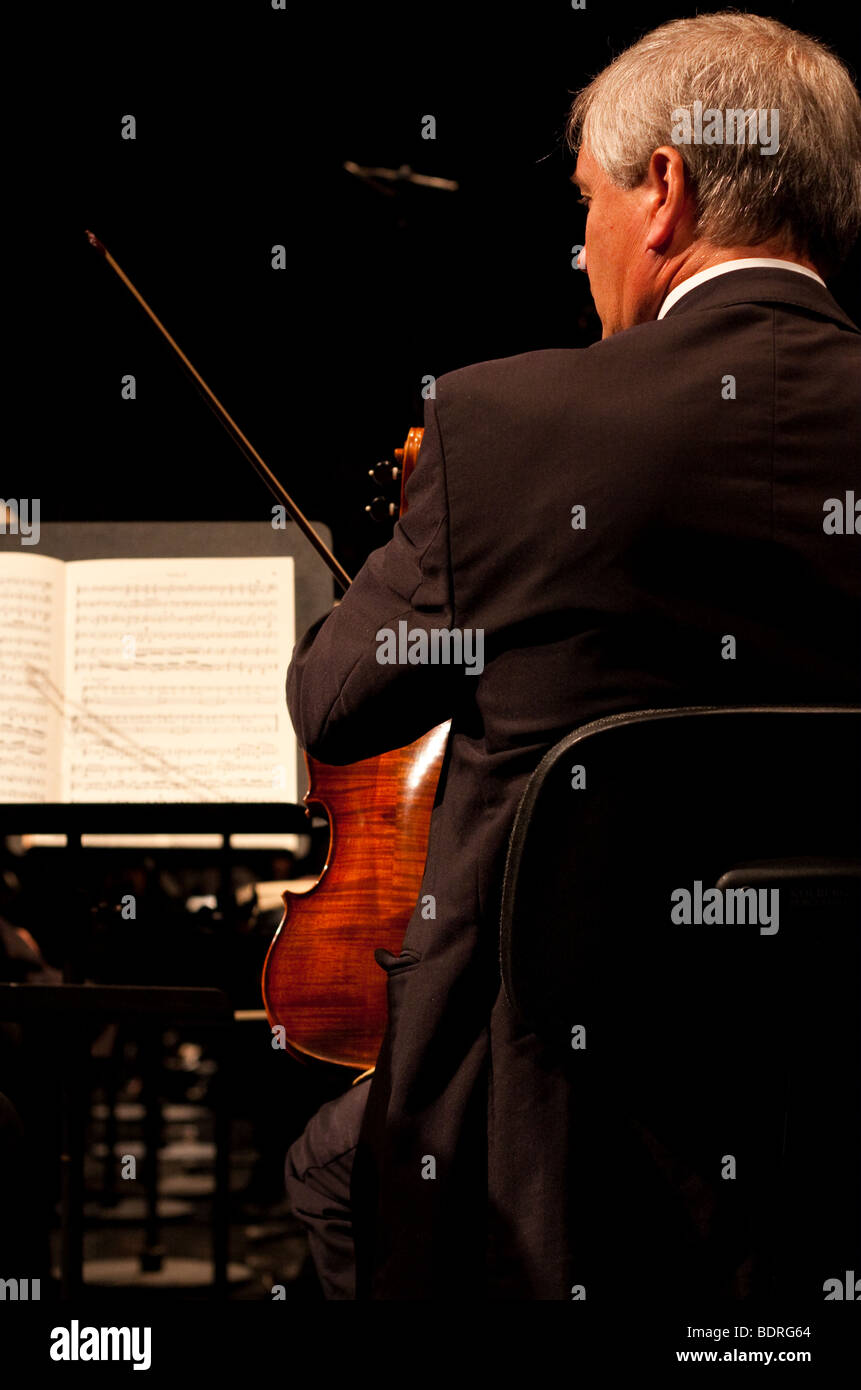 Symphonisches Konzert Stockfoto