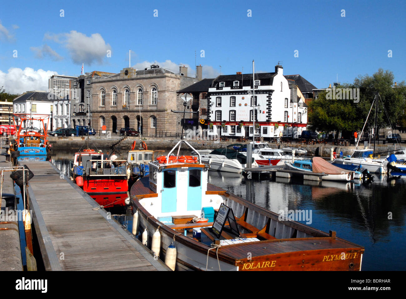 Die Barbican Plymouth ENGLAND Stockfoto