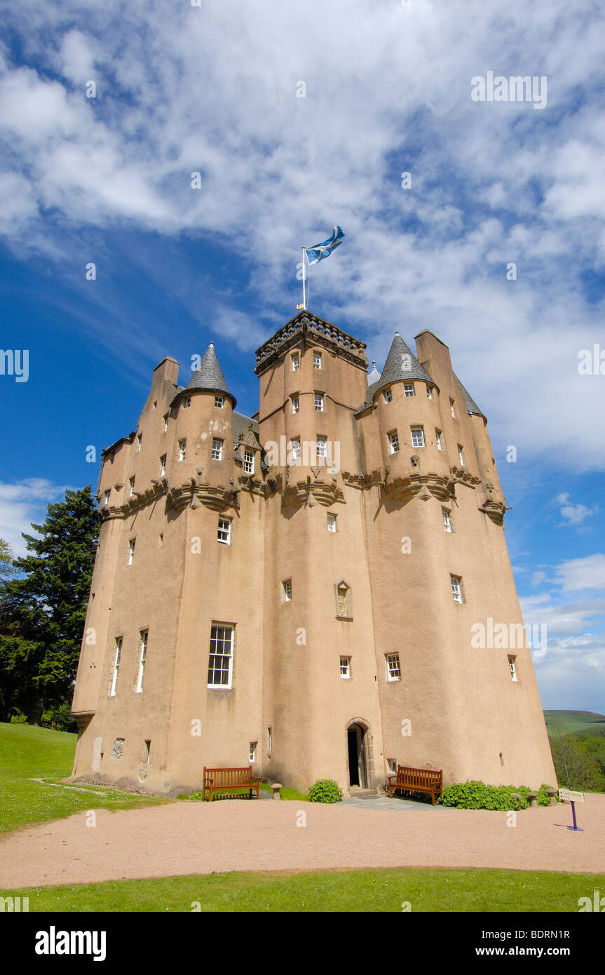 Craigievar Castle, Aberdeenshire, Schottland, UK Stockfoto