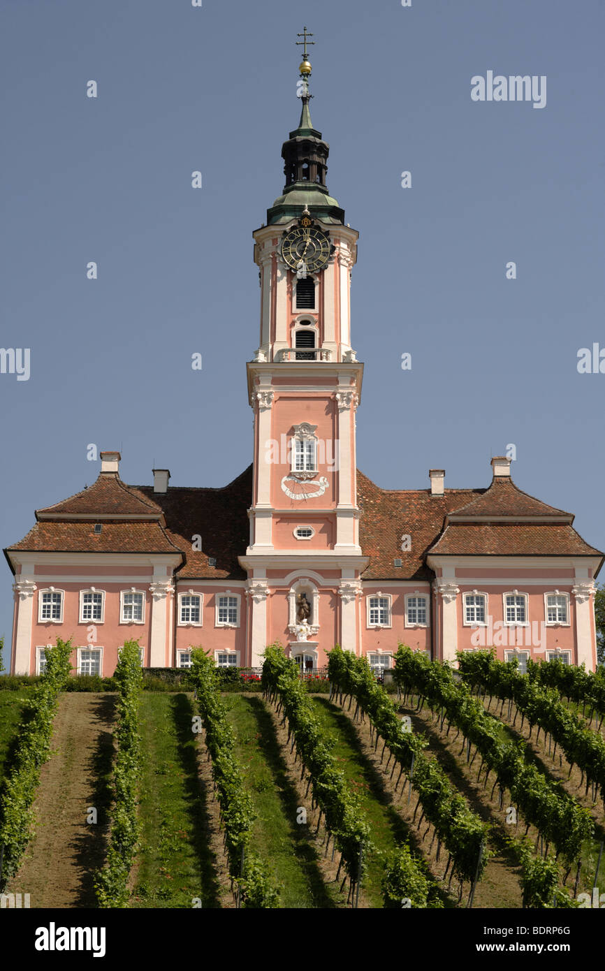 Wallfahrt der Kirche Birnau, Bodensee, Baden-Württemberg, Deutschland, Europa Stockfoto
