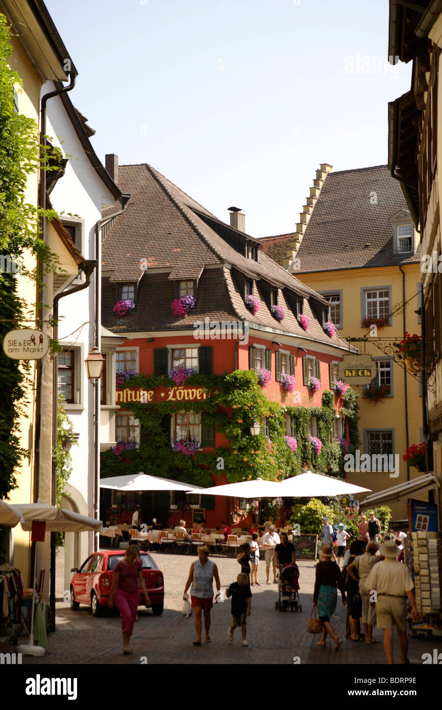 Meersburg, Konstanz, Deutschland, Europa Stockfoto