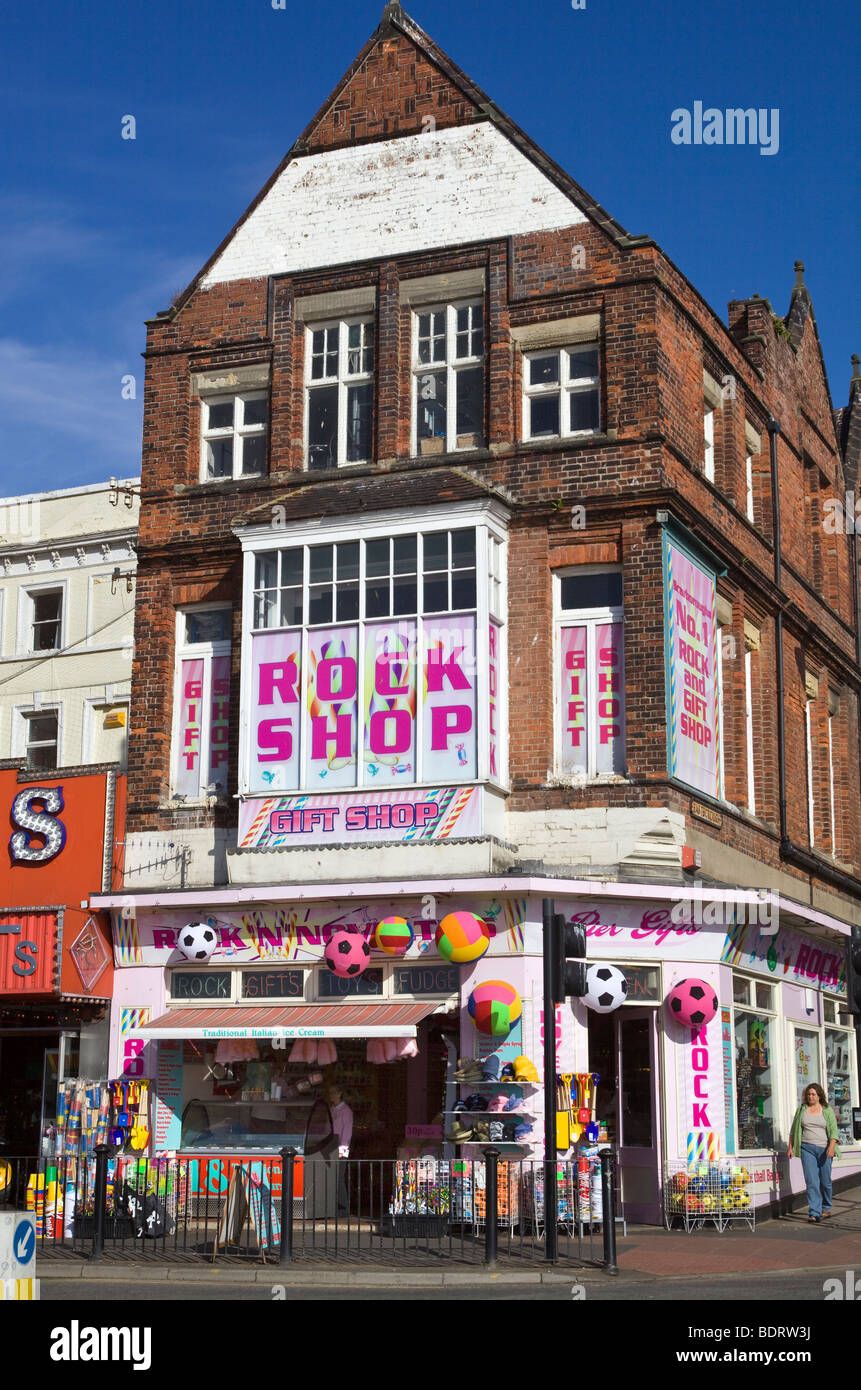 Souvenir Shop Scarborough North Yorkshire Stockfoto