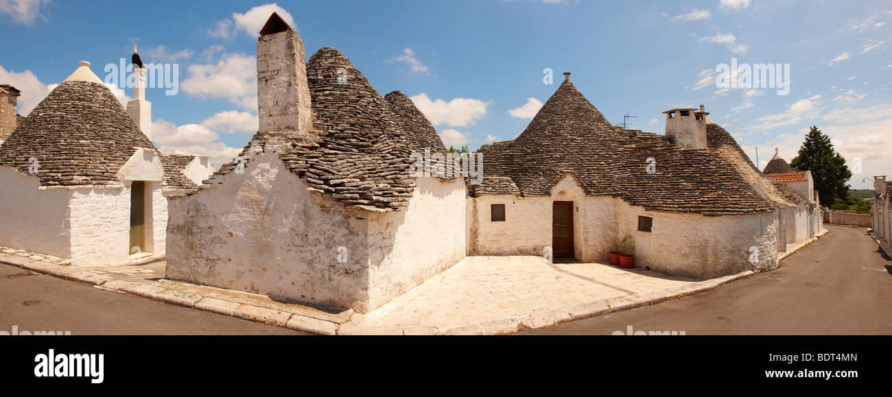 Trulli von Alberobello - Apulien - Italien Stockfoto