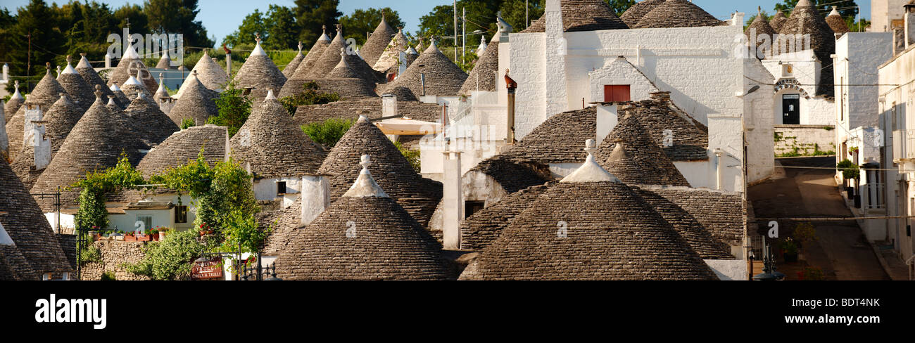 Trulli von Alberobello - Apulien - Italien Stockfoto