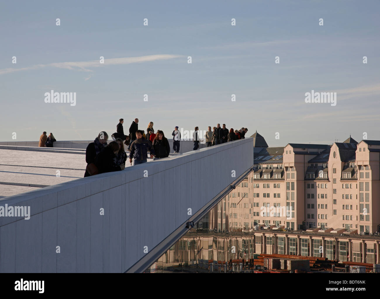 Oslo Opernhaus Stockfoto