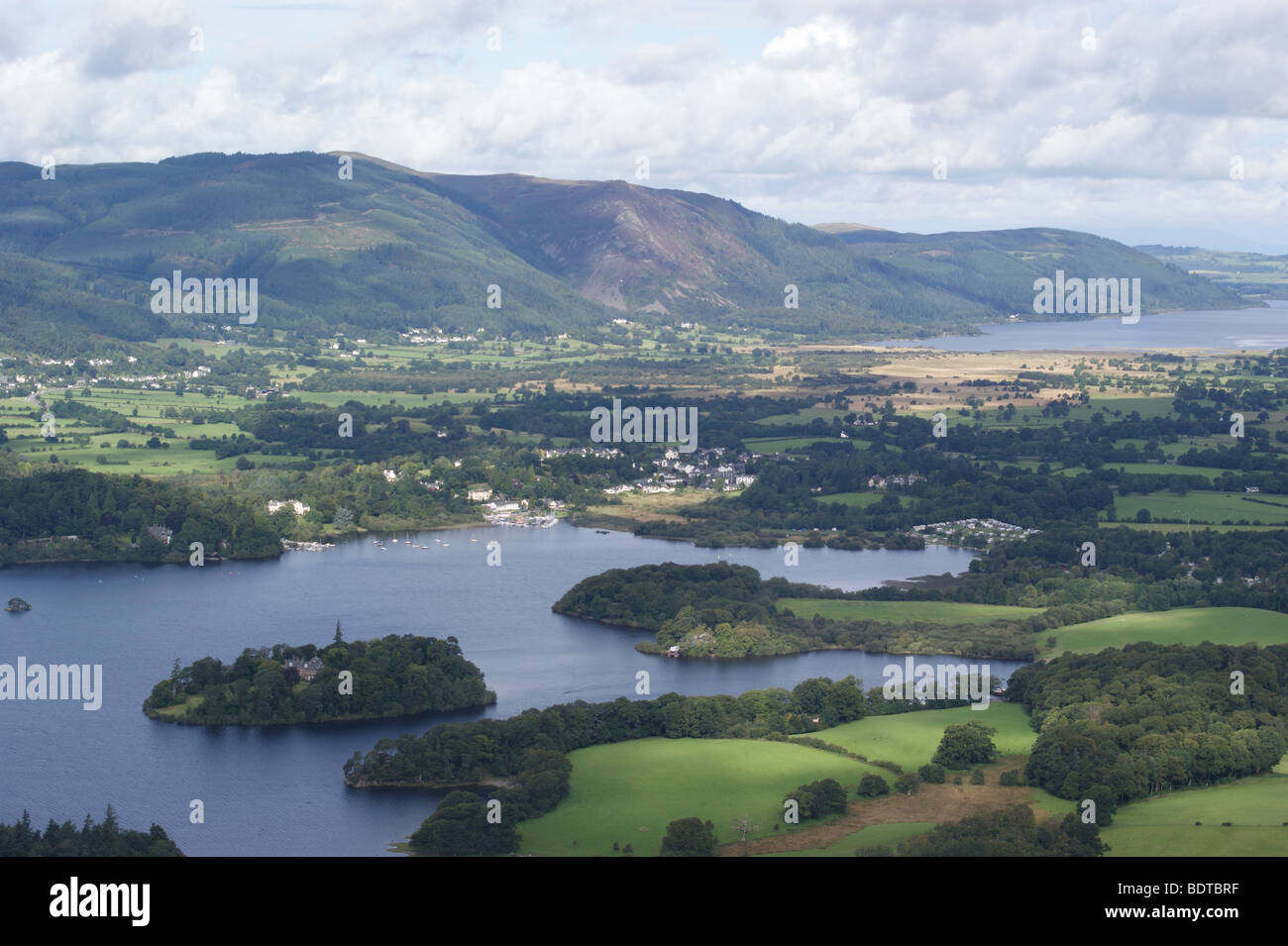 Bassenthwaite Lake, Derwentwater, Keswick, Nationalpark Lake District, Cumbria, England Stockfoto