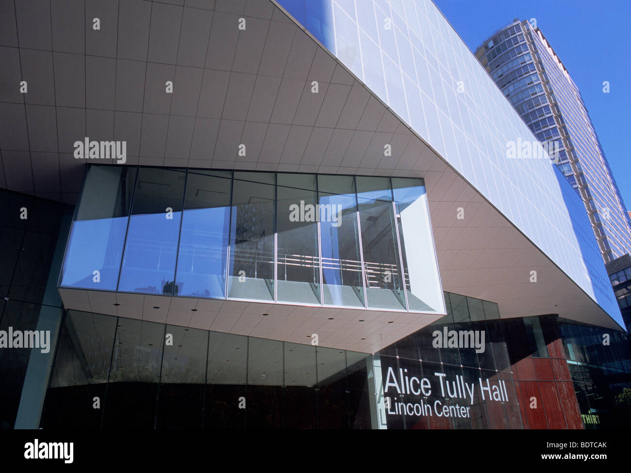 New York City Alice Tully Hall Lincoln Center for the Performing Arts, USA Stockfoto