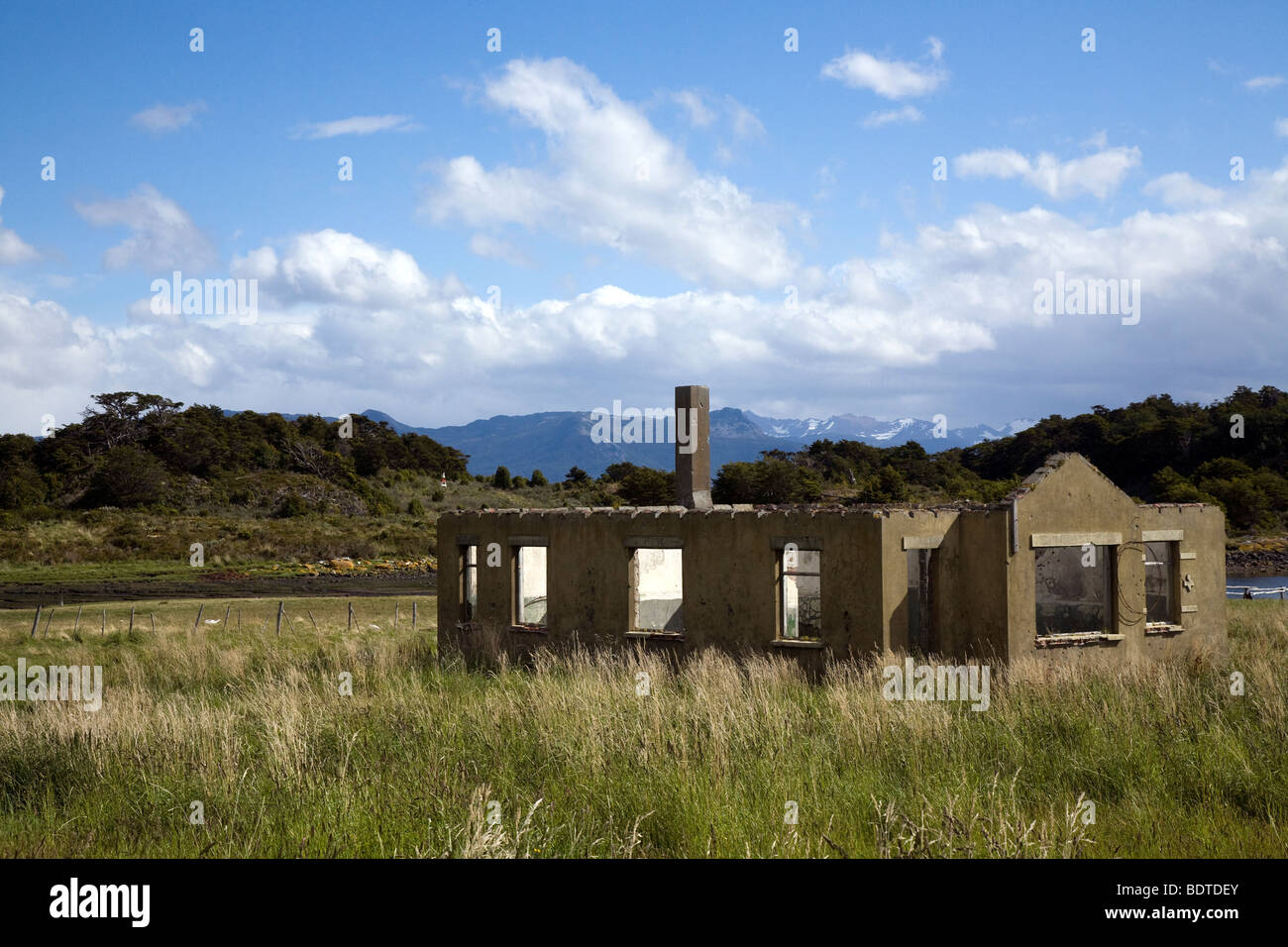 Historischen Wulaia Bucht, chilenische Fjorde, Chile Stockfoto