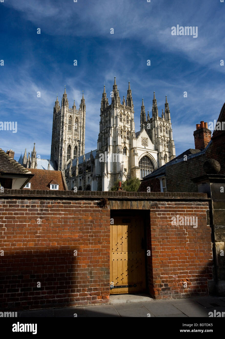 Die Kathedrale von Canterbury in Kent, UK Stockfoto