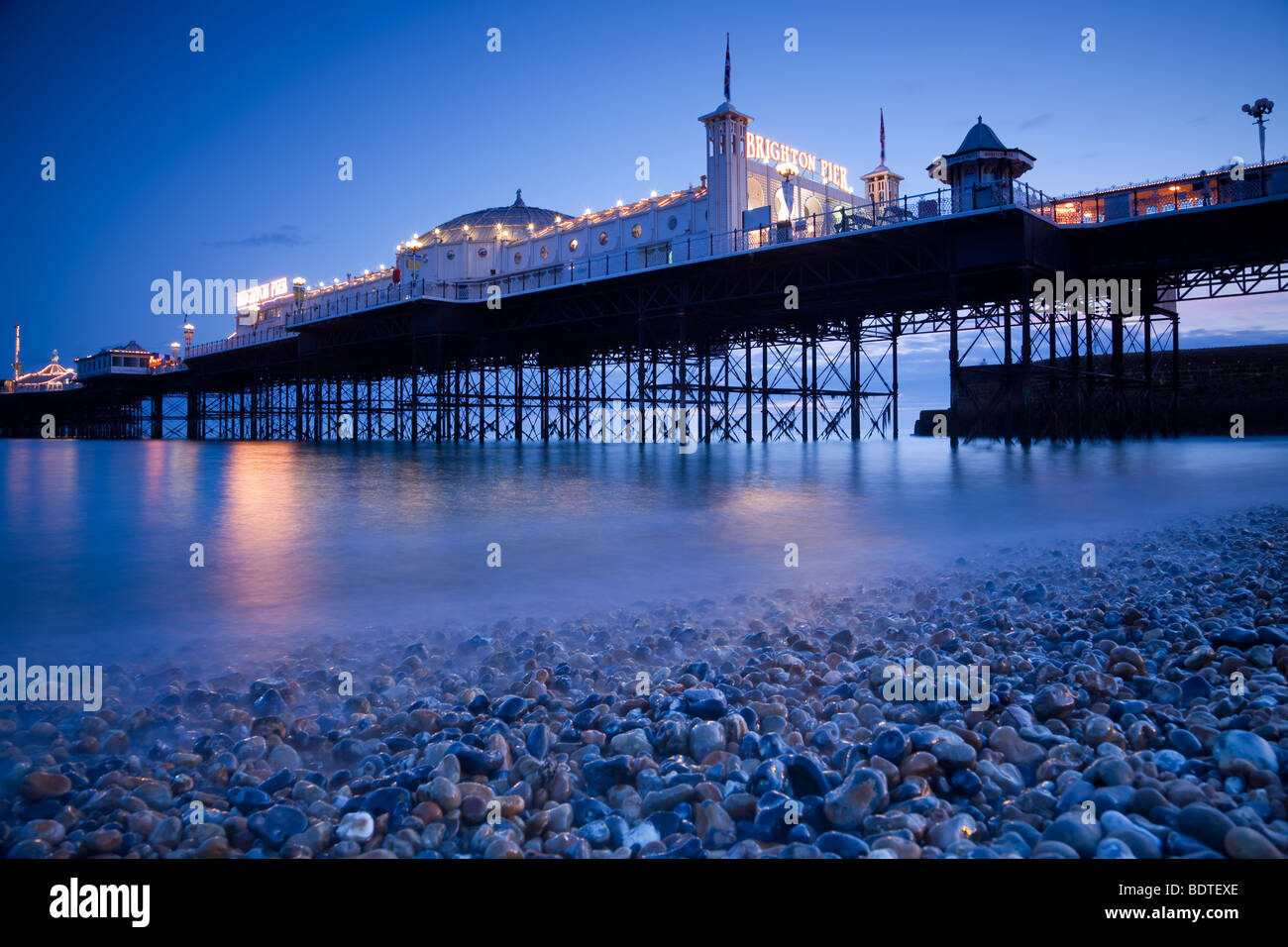 Palace Pier, Brighton Stockfoto