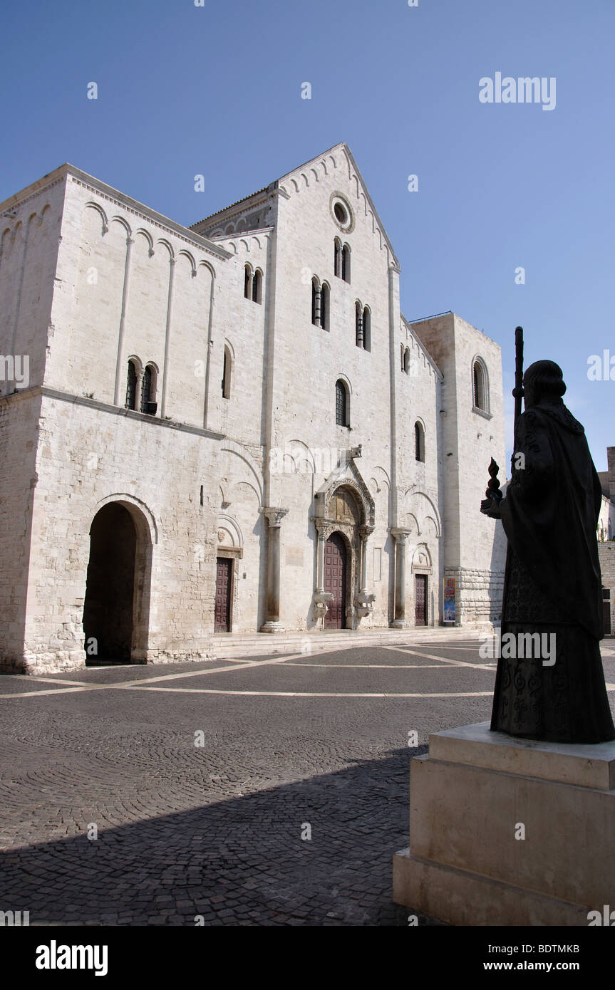Basilica di San Nicola, Piazza San Nicola, Bari, Bari Provinz, Apulien Region, Italien Stockfoto