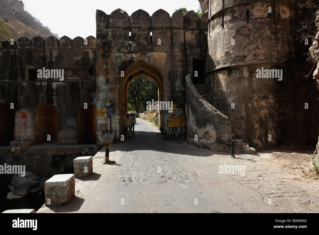 Impressionen aus Dem Ranthambore Nationalpark in Indien, Eindrücke von den Ranthambore Nationalpark in Indien Stockfoto