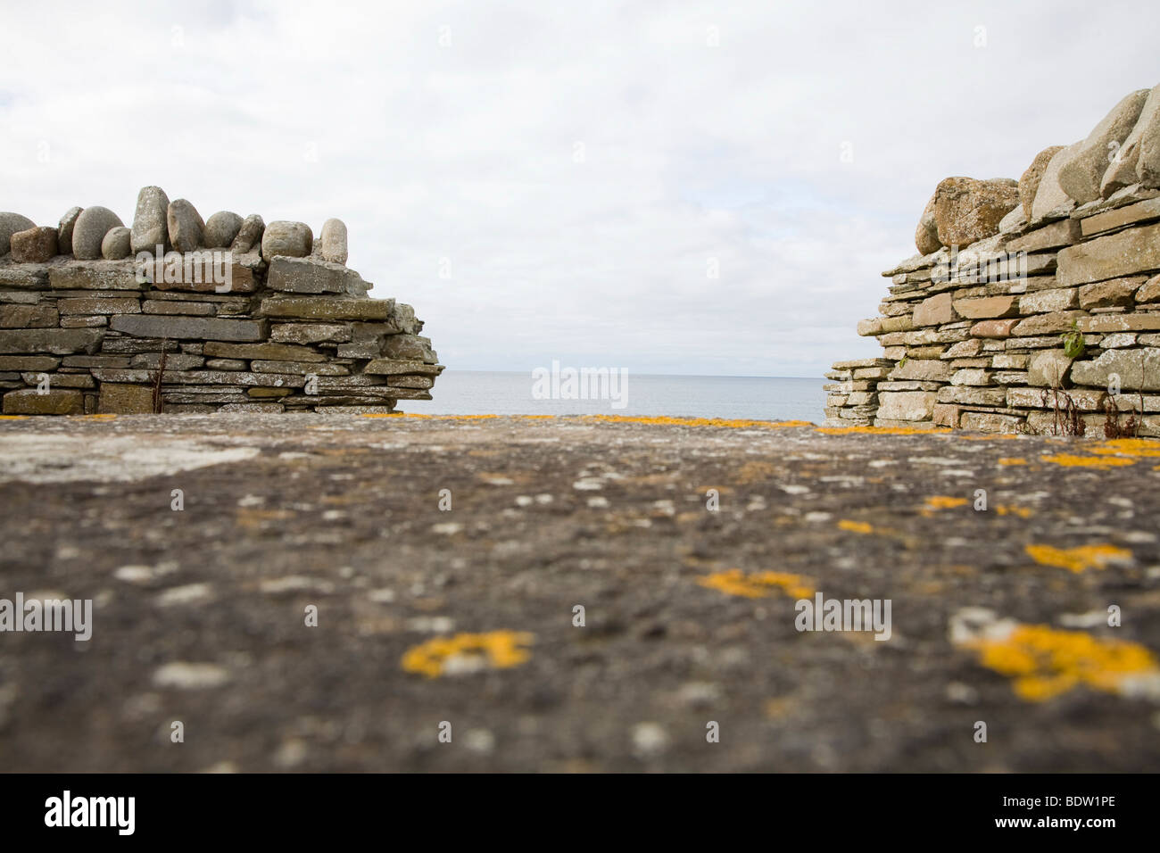 Ruine der Mühle, Orkney Inseln, Schottland Stockfoto