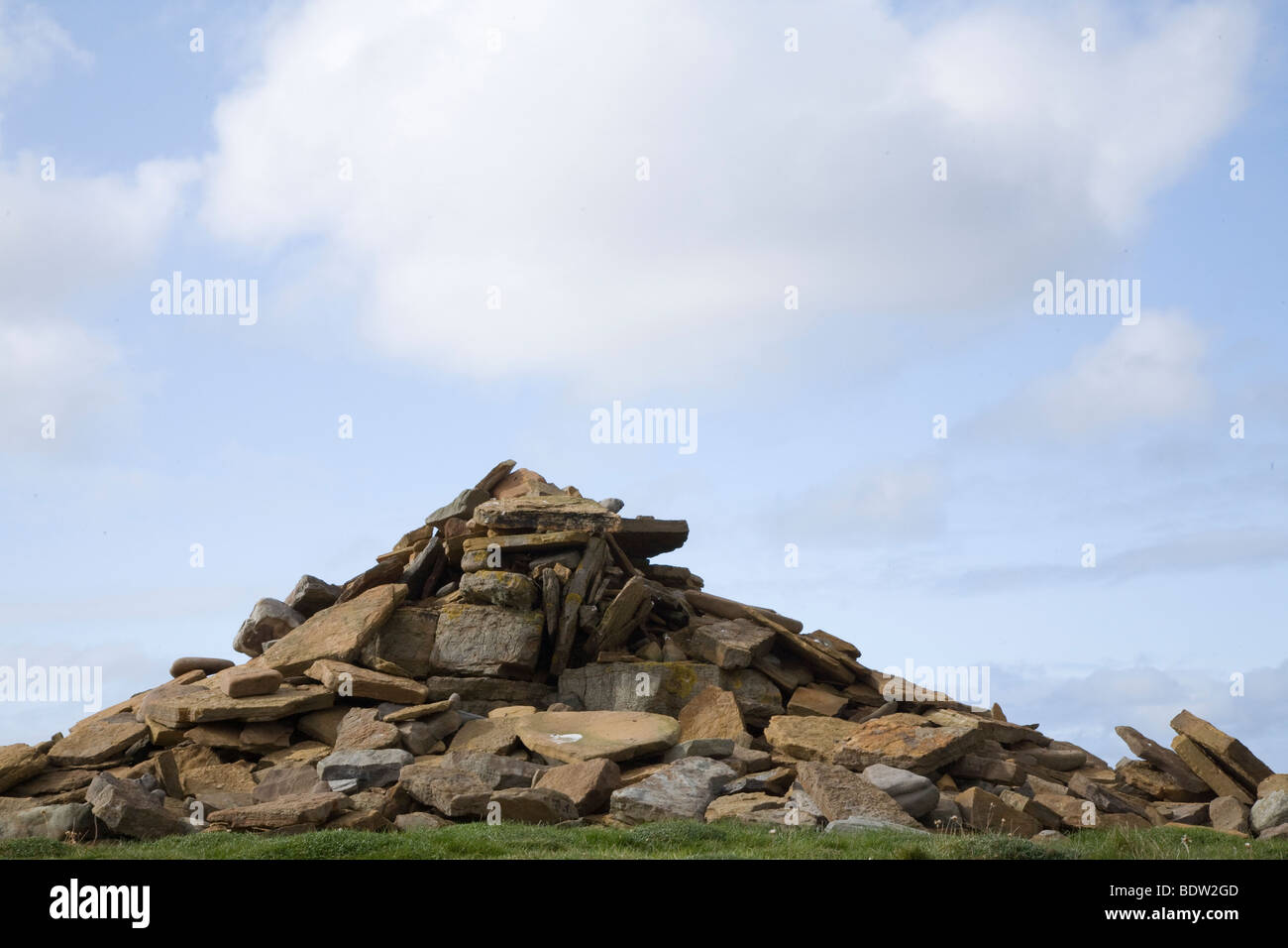 tonnenschwere an der Westküste von Mainland, Orkney Inseln, Schottland Stockfoto