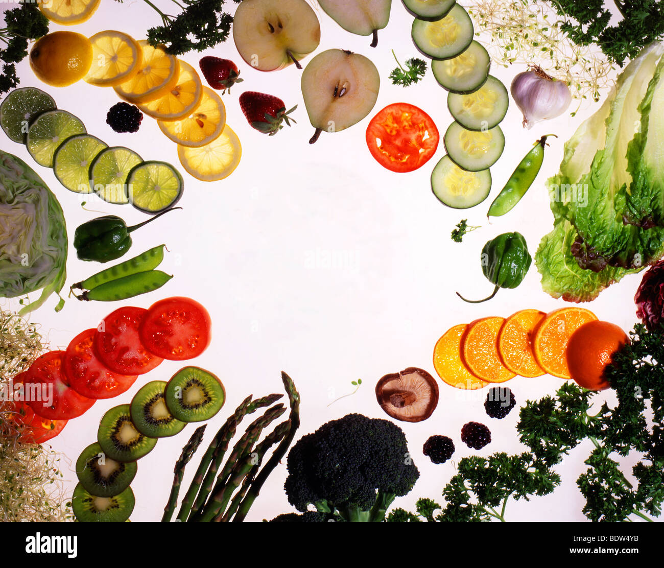 Obst und Gemüse Stockfoto