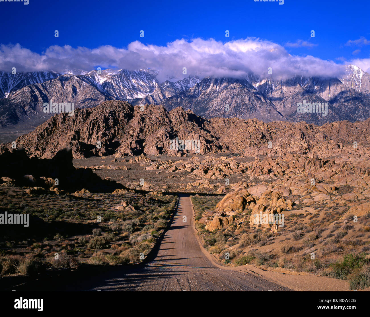 Mt Whitney Lone Pine Peak Und Die Alabama Hills Die Berge Der Sierra 