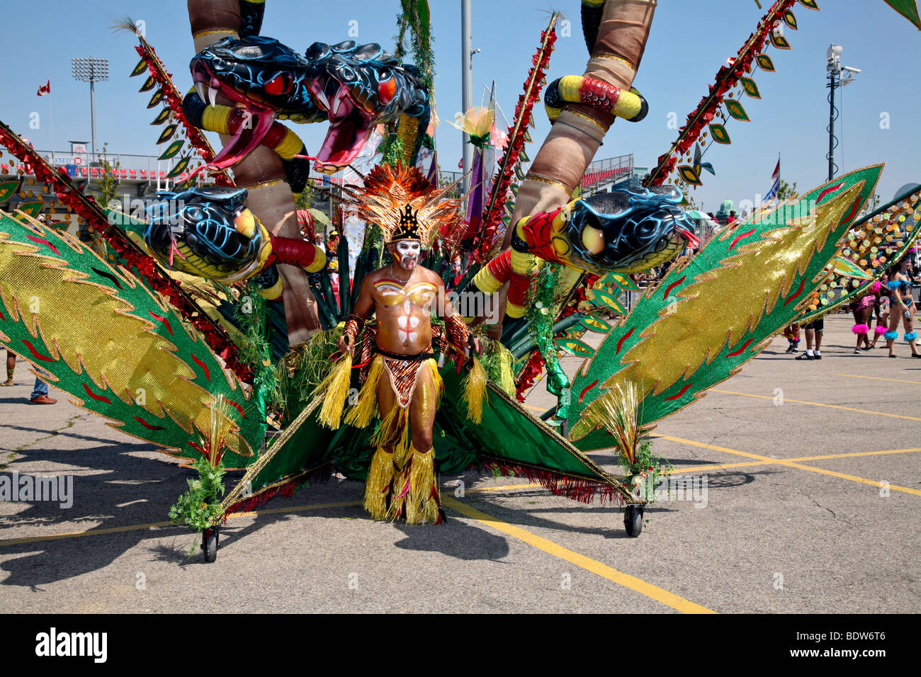 Caribana; Karibischen Karneval Parade und Festival in Toronto, Ontario; Kanada; Nord-Amerika Stockfoto