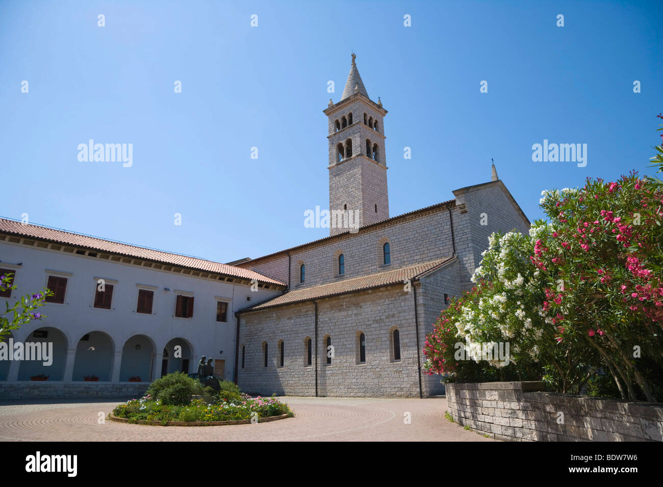 Kirche St. Antonius, Pula, Istrien, Kroatien, Europa Stockfoto