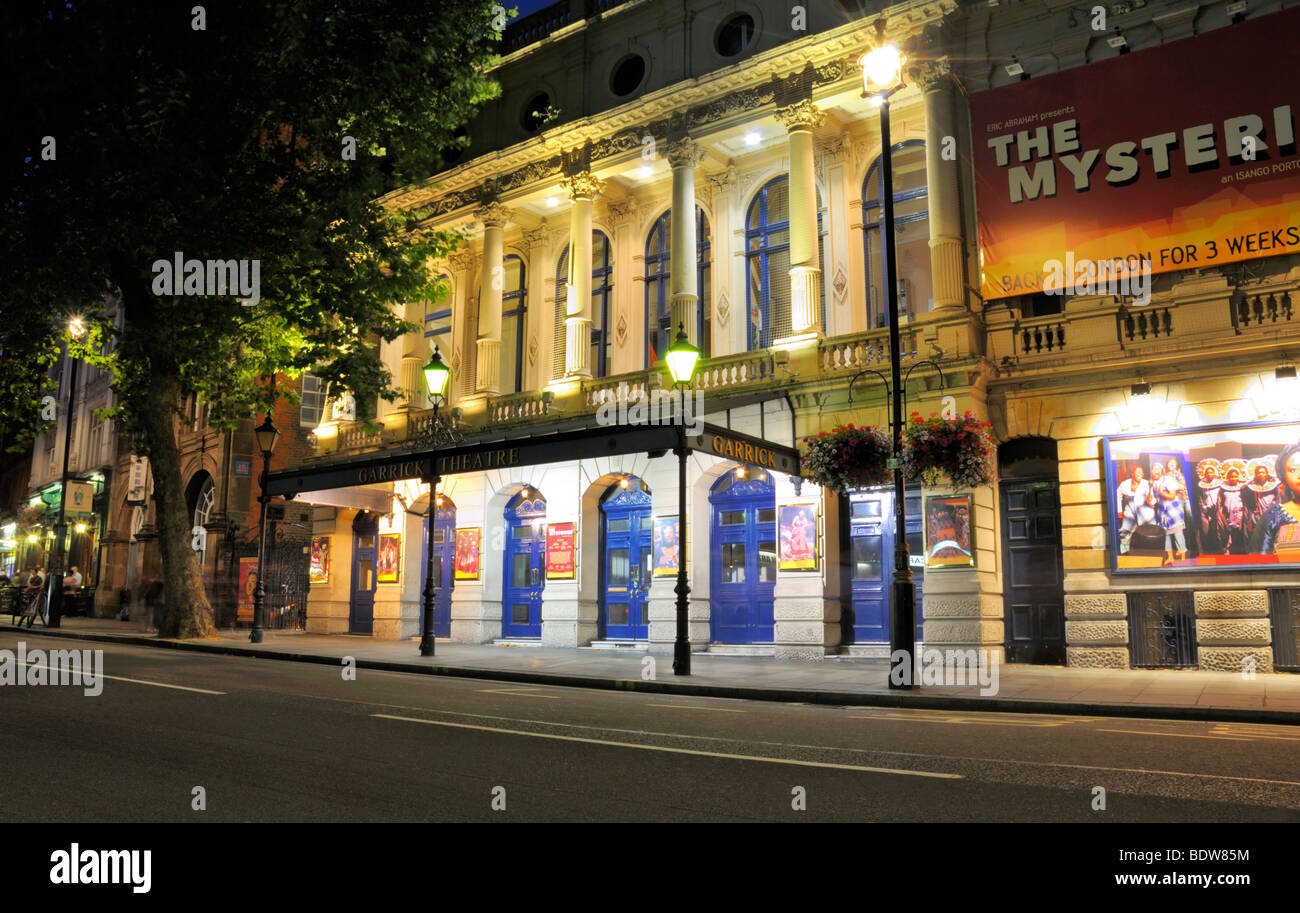 Garrick Theatre, Charing Cross Road, London, WC2H 0HH, Vereinigtes Königreich Stockfoto