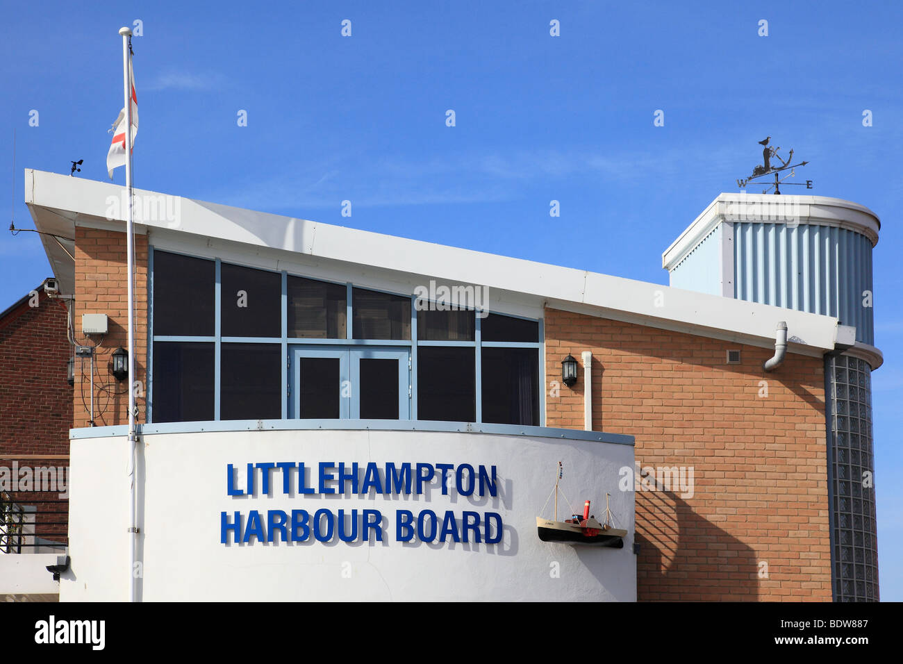 Littlehampton Harbour Board Port Authority Littlehampton West Sussex England Stockfoto