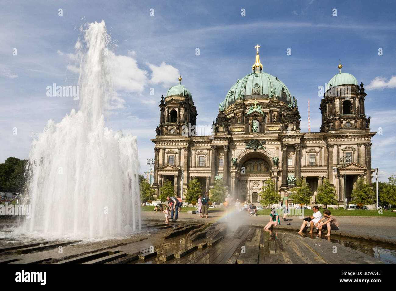 Lustgarten, Berliner Dom, Mitte, Berlin, Deutschland, Europa Stockfoto