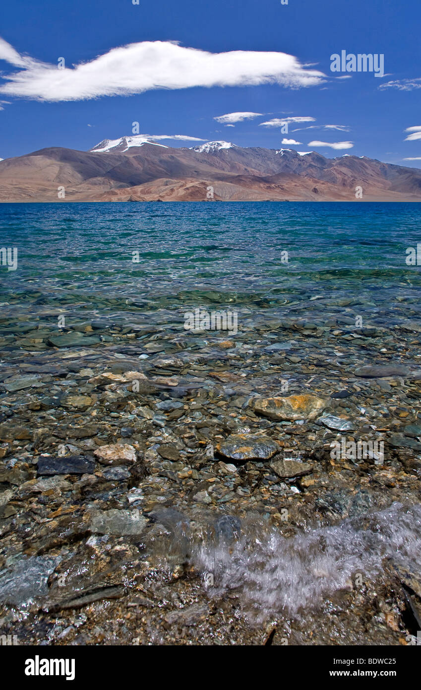 Tso Moriri See. Ladakh. Indien Stockfoto