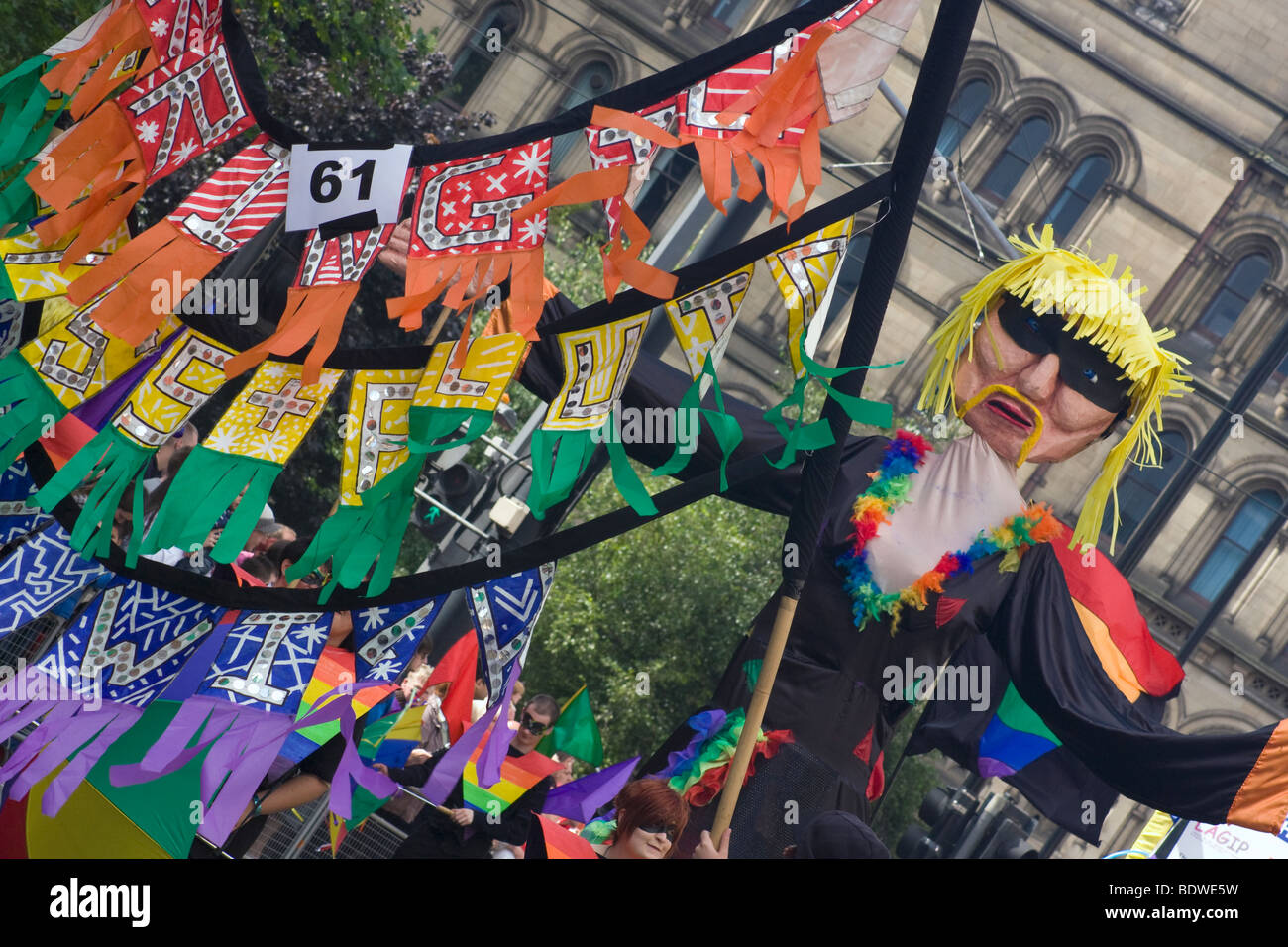 Manchester Pride Festival 2009 Stockfoto