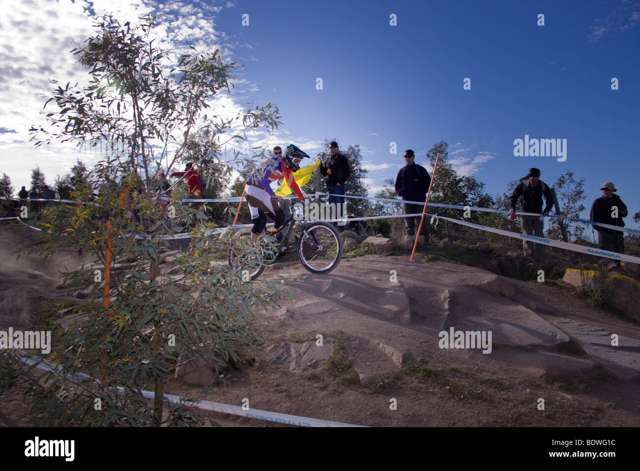 UCI Mountain Bike-Weltmeisterschaft 2009 Stockfoto