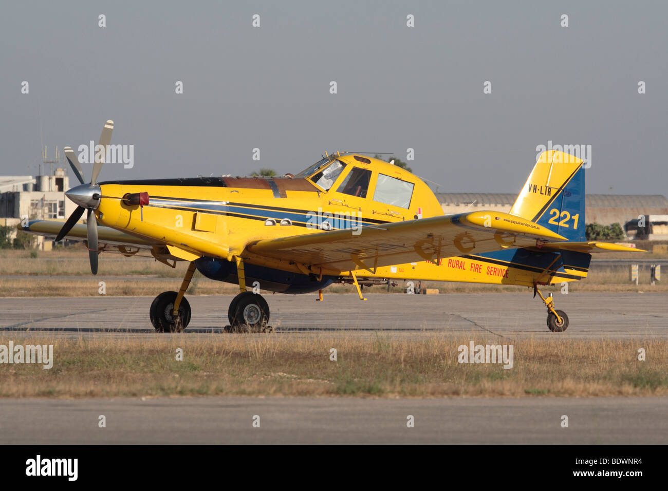 Luft-Traktor AT-802-Brandbekämpfung-Flugzeuge Stockfoto