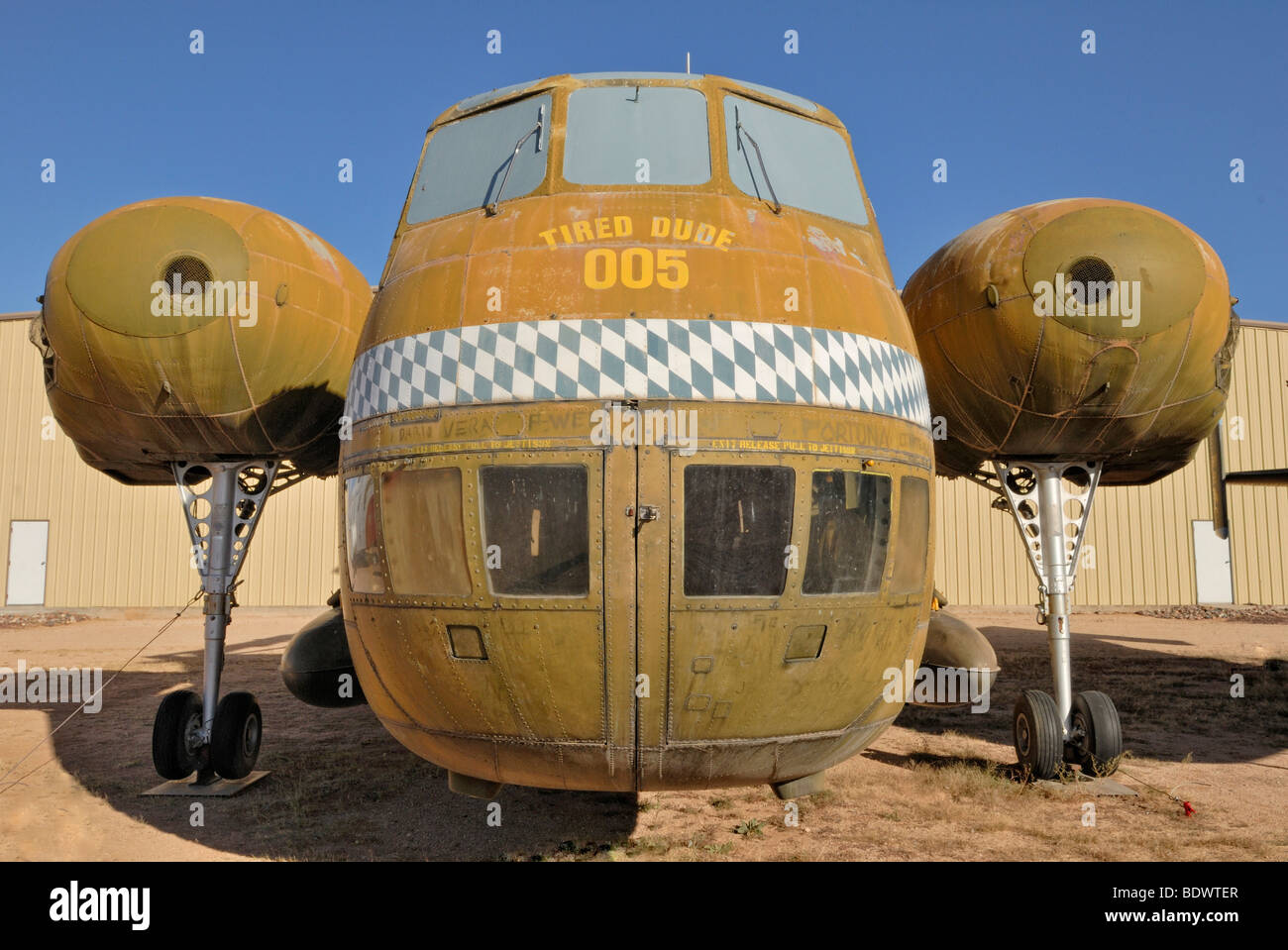 Sikorsky H 37 B Mojave, der größten Transport-Hubschrauber in der US-Armee, 1953-1965, Pima Air and Space Museum, Pima Air und S Stockfoto