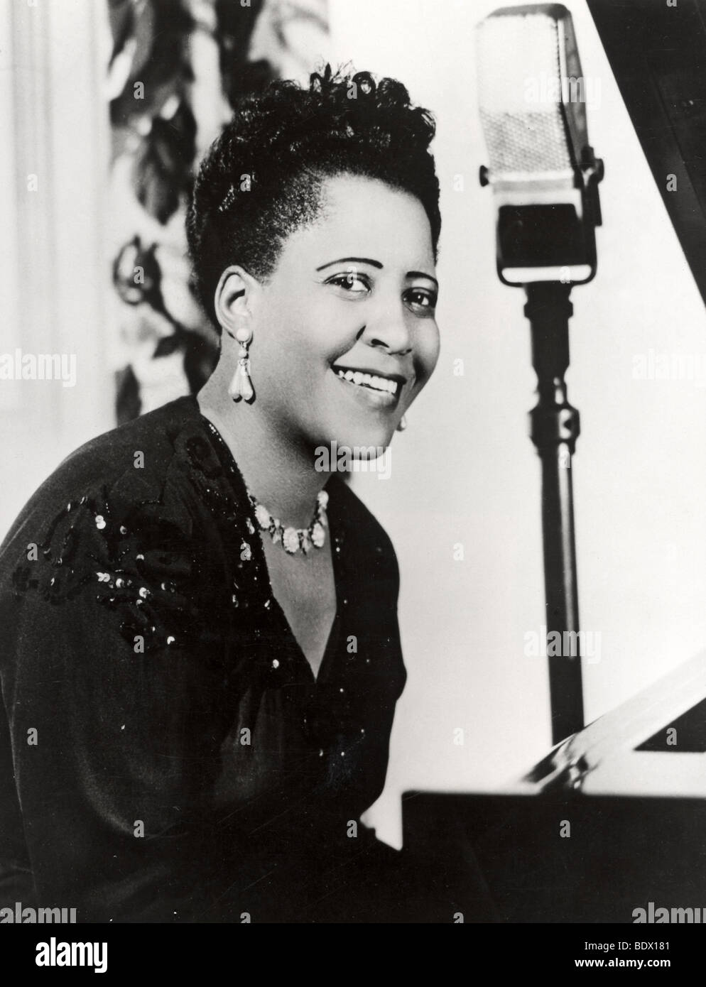 NELLIE LUTCHER - US-Blues-Sänger Stockfoto