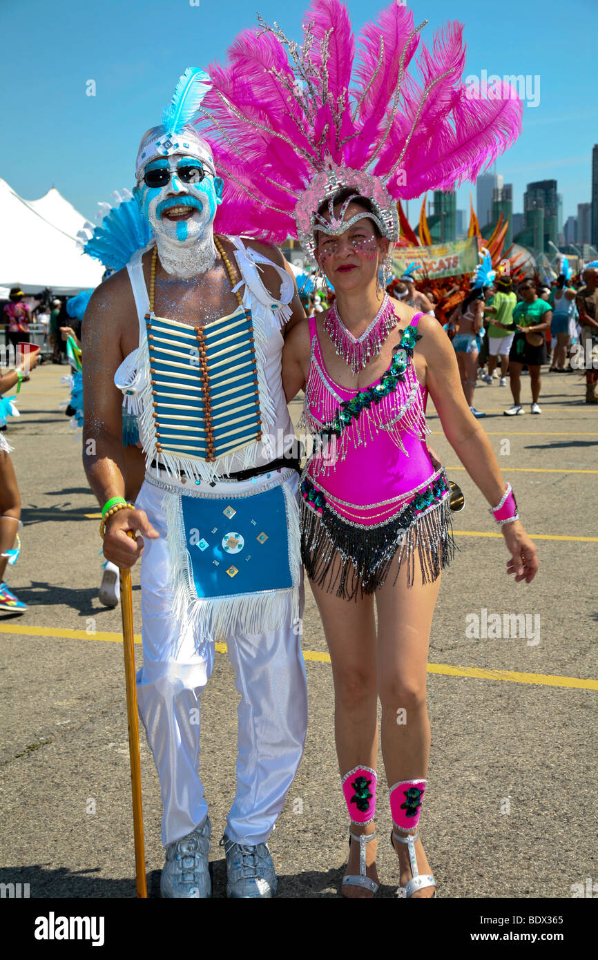 Caribana; Karibischen Karneval Parade und Festival in Toronto, Ontario;  Kanada; Nord-Amerika Stockfotografie - Alamy