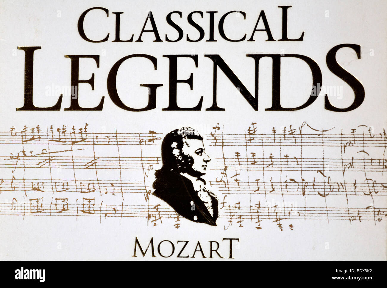 Mozart Classical Legends CD-CD Stockfoto