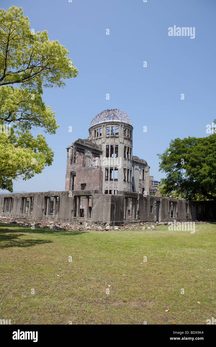 Atombombenkuppel in Hiroshima Japan - nur zu redaktionellen Zwecken. Stockfoto