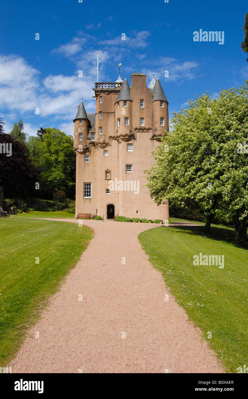 Craigievar Castle, Aberdeenshire, Schottland, UK Stockfoto