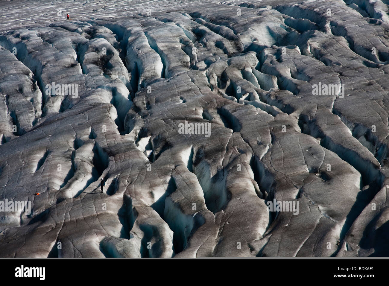 Rhonegletscher, 2009, Kanton Uri, Schweiz, Europa Stockfoto