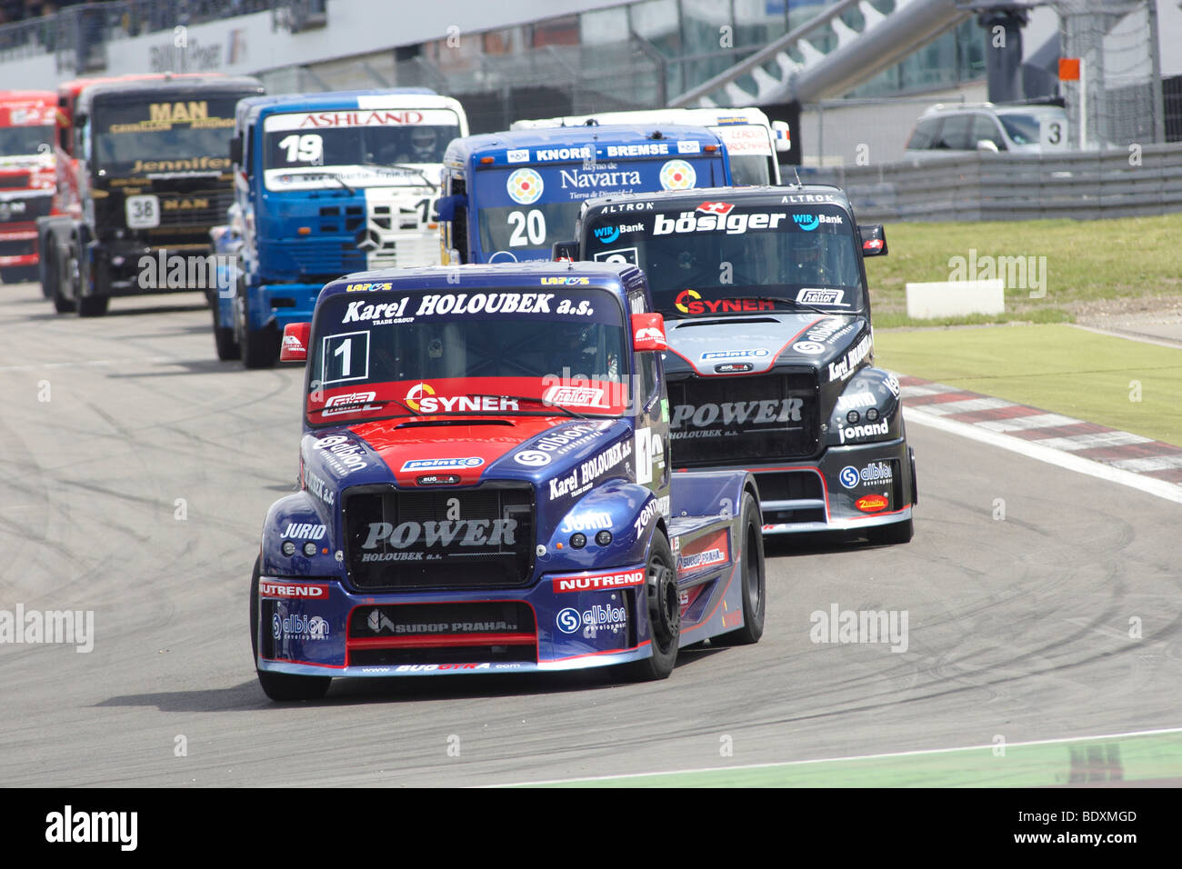 ADAC Truck-Grand-Prix, Nürburgring, Rheinland-Pfalz, Deutschland, Europa Stockfoto