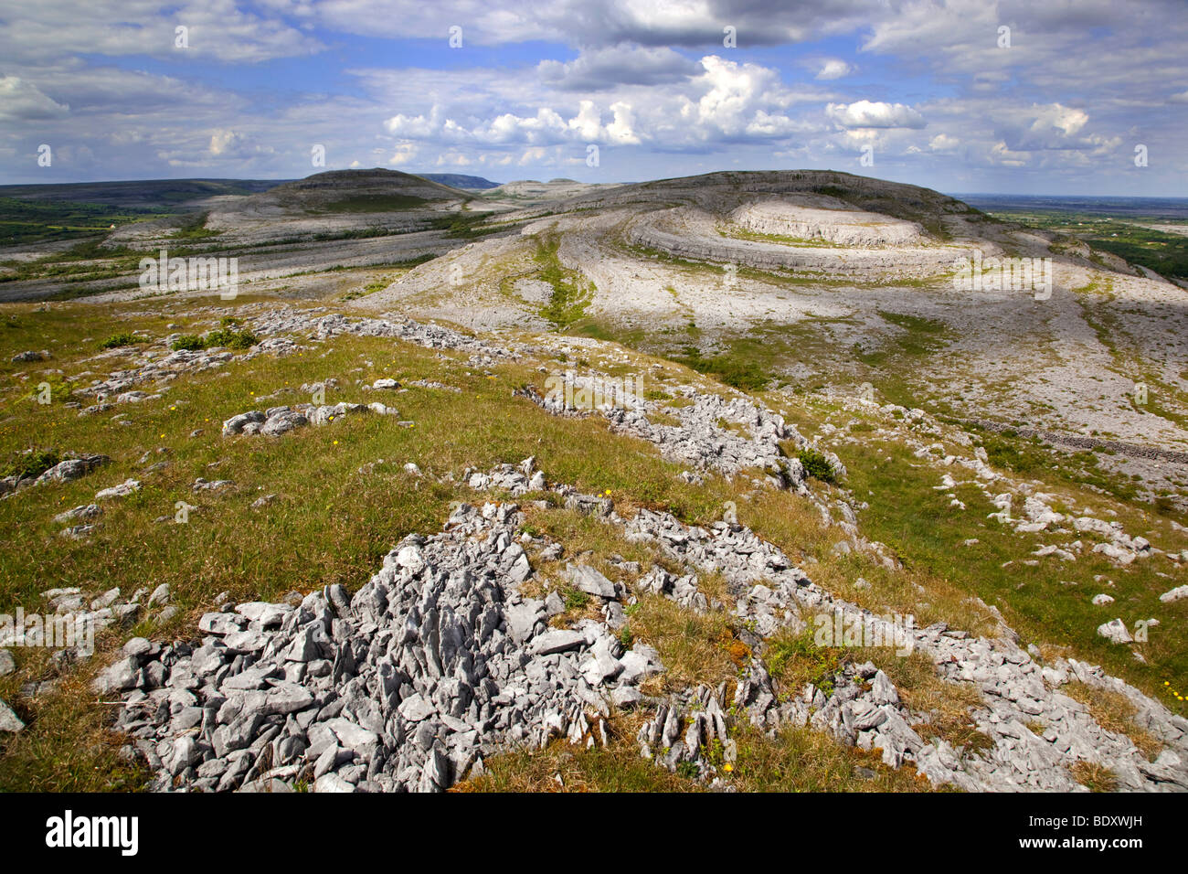 Mullagh mehr; County Clare; Irland Stockfoto