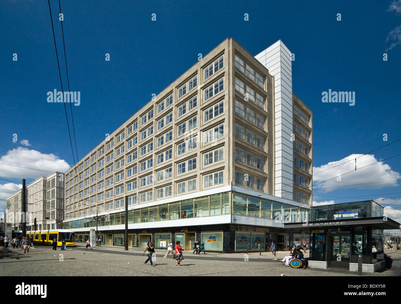 Berolinahauses Gebäude am Alexanderplatz Platz, Mitte, Berlin, Deutschland, Europa Stockfoto