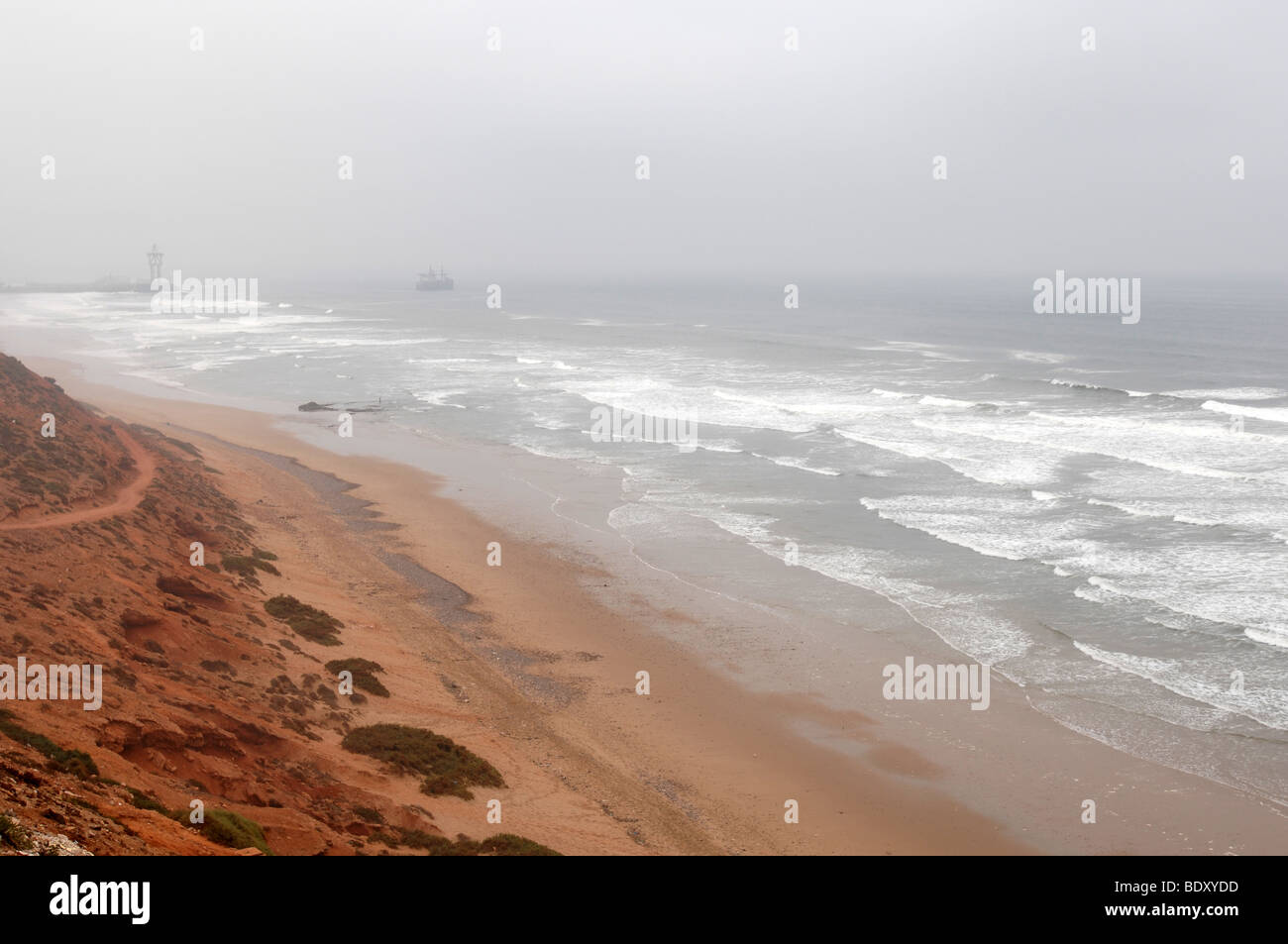 Küste im Süden von Marokko Stockfoto