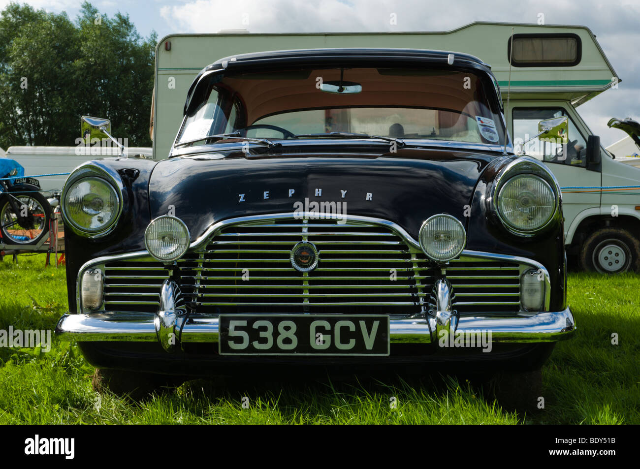 Ford Zephyr bei der viel Marcle Dampf Rallye restauriert Stockfoto