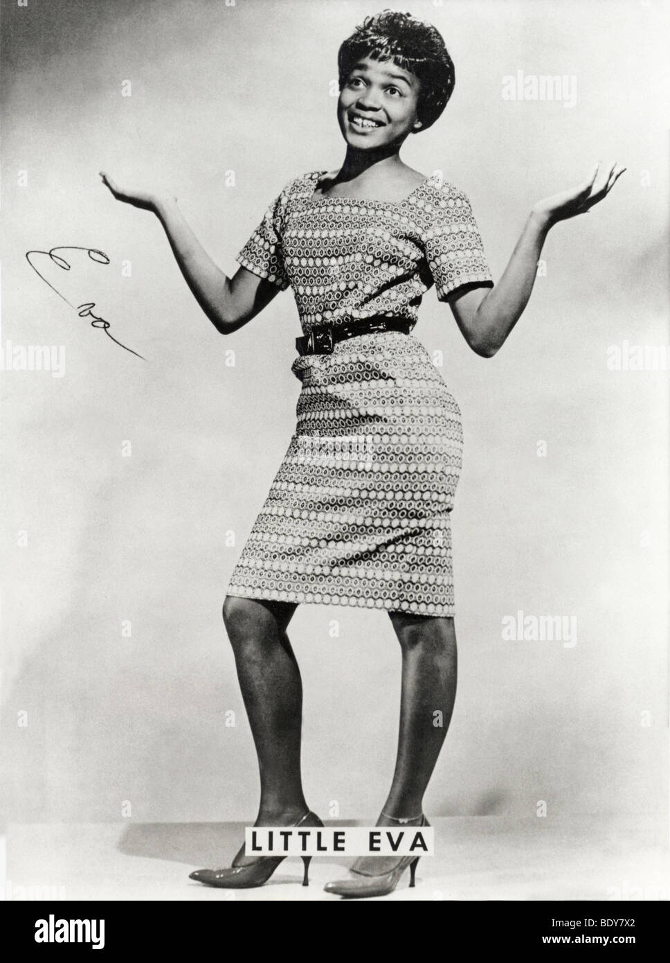 EVA - US pop-Sängerin im Jahr 1962 Stockfoto
