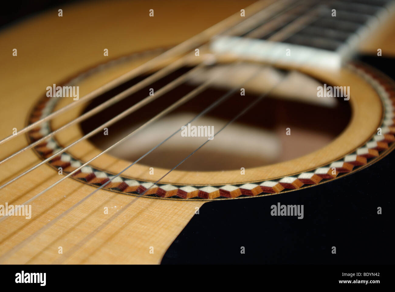 Washburn-Akustik-Gitarren-Sound Kammer Stockfoto, Bild: 25810178 ...